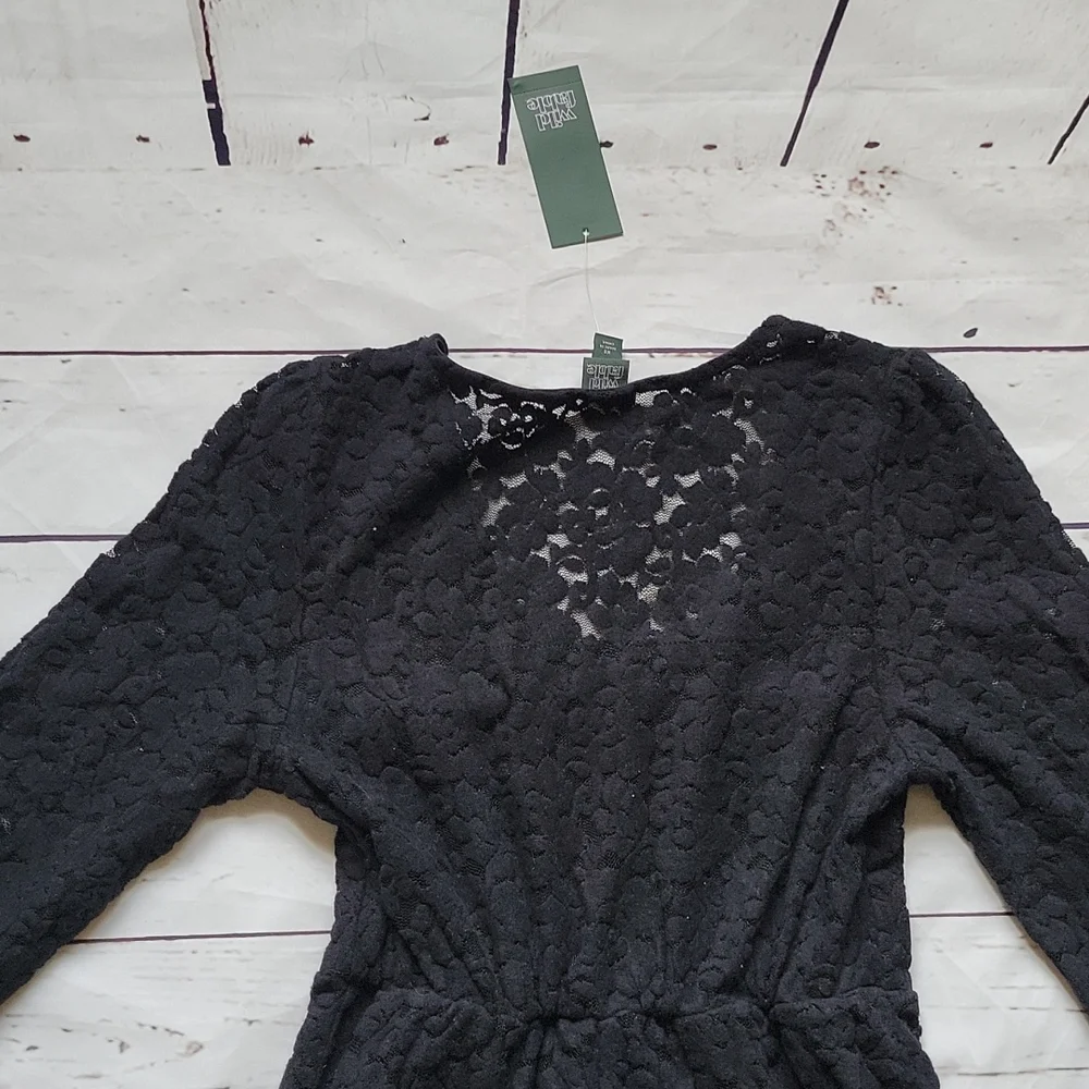 Lace Black Dress - Picture 6 of 7